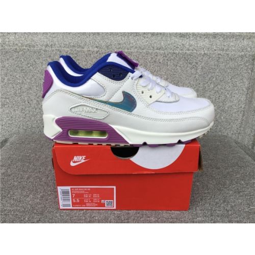 Nike Air Max90 Joint Air Cushion Mesh Breathable Running Shoes CJ0623-100