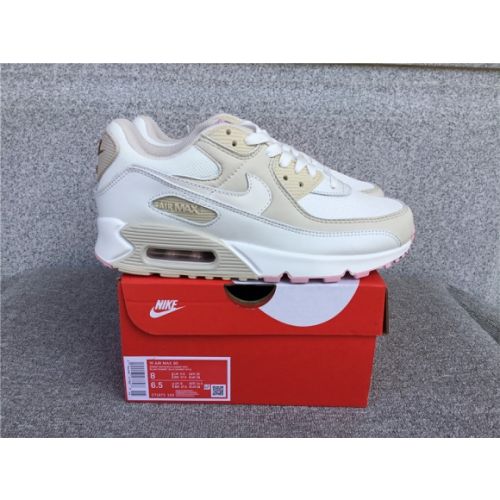 Nike Air Max90 Joint Air Cushion Mesh Breathable Running Shoes CT1873-100