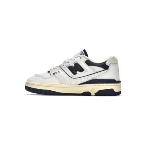 Get Aimé Leon Dore x New Balance 550 Navy BB550ALF