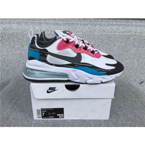 Nike Air Max 270 React Air Cushioned Running Shoe DA4303-100