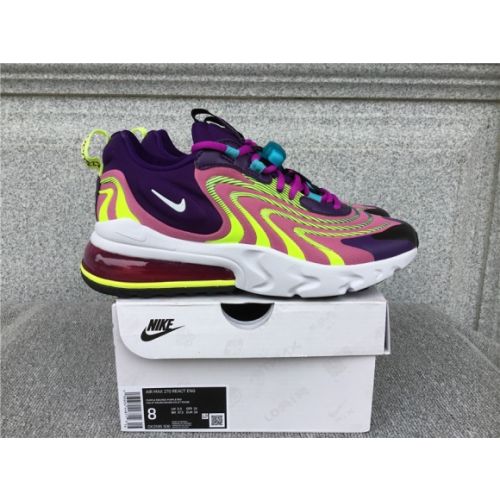 Nike Air Max 270 React Air Cushioned Running Shoe CK2595-500