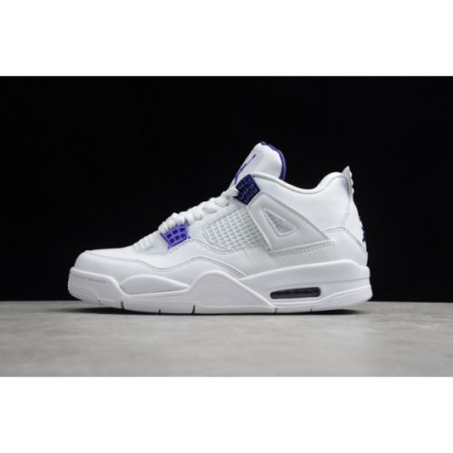 Air Jordan 4 Retro Pure Money White Purple CT8527-115