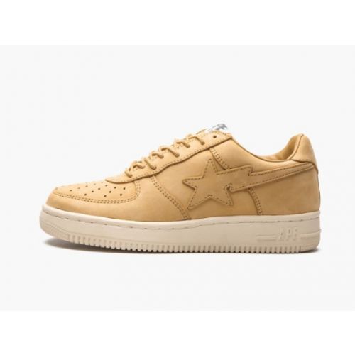 A BATHING APE® Mens BAPE STA YELLOW NUBUK