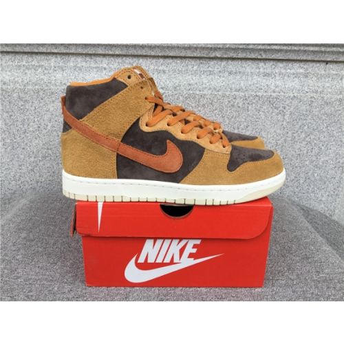 Nike SB Dunk High PRM Dark Russet DD1401-200