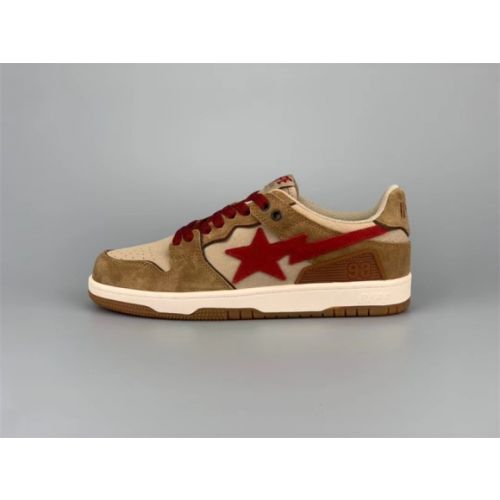 GT A Bathing Ape Bape Wheat Red