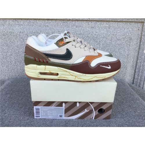 Nike Air Max 1 Nike Half Palm Air Cushion Retro Running Shoes DQ8656-133