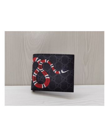 GUCCI SNAKE BLACK WALLETS