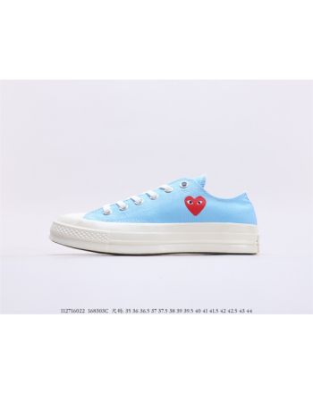 Converse Chuck Taylor All-Star 70 Ox Comme des Garcons Play Bright Blue 168303C