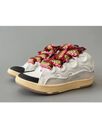 Lanvin Curb Sneaker White Multicolor