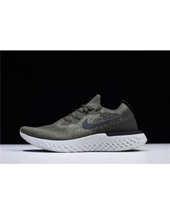 nike epic react flyknit olive AQ0067 300