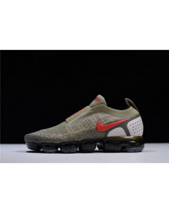 Nike VaporMax FK Moc 2 Natural Olive Habanero Red Air Vapor Max AH7006-200