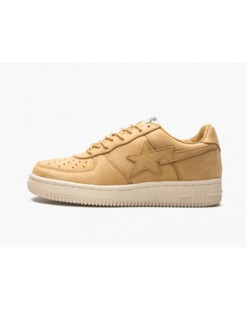 A BATHING APE® Mens BAPE STA YELLOW NUBUK