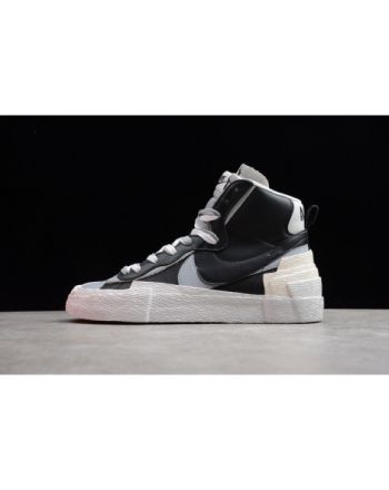 Sacai x Blazer Mid Black Grey BV0072-002